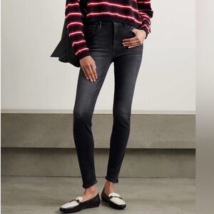 Mother High Waisted Locker Denim Jeans Faded Black
Skinny Size 30